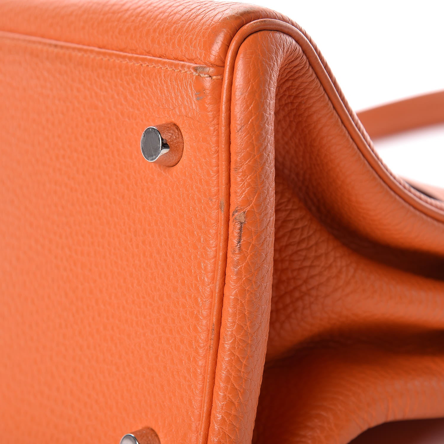 Hermes Togo Shoulder Kelly 40 Orange 19 of 24
