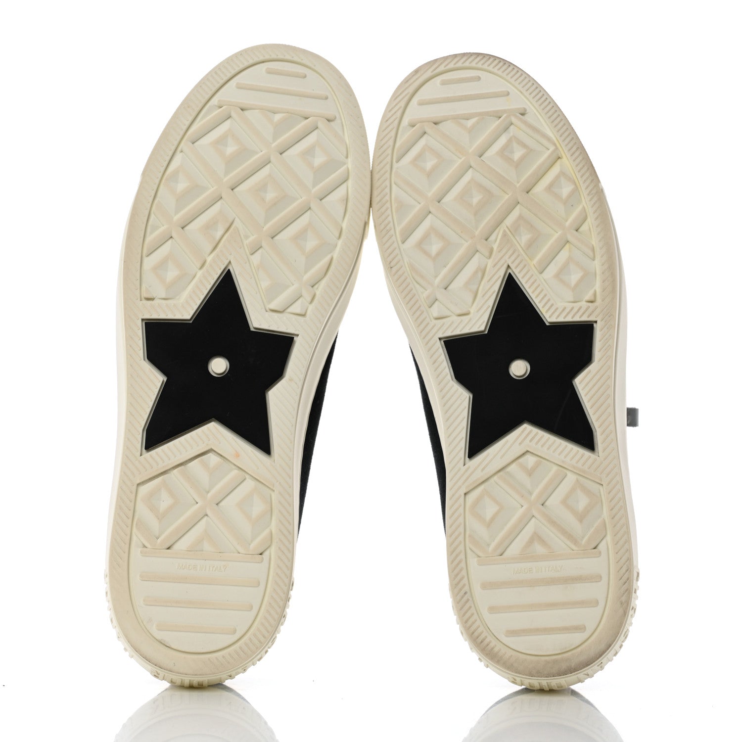 Christian Dior Canvas Dot Walk'N'Dior Low Top Sneakers 40 Black 5 of 9