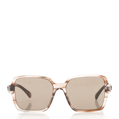 Chanel Acetate Square Sunglasses 5408-A Brown 2 of 8