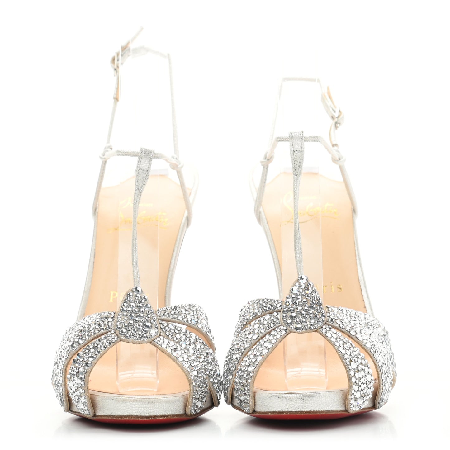 Strass Nappa Margi Diams 120 Sandals 38 Crystal