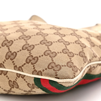 Gucci Monogram Web Jolicoeur Charms Messenger White 9 of 10