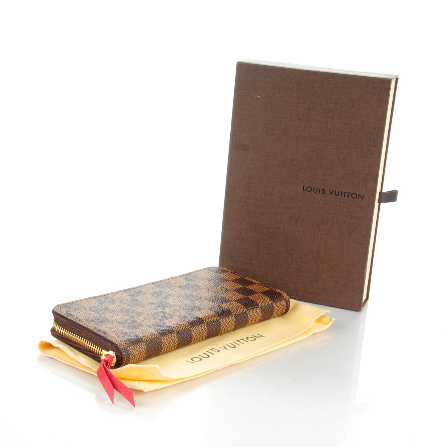 Louis Vuitton Damier Ebene Clemence Wallet 4 of 7