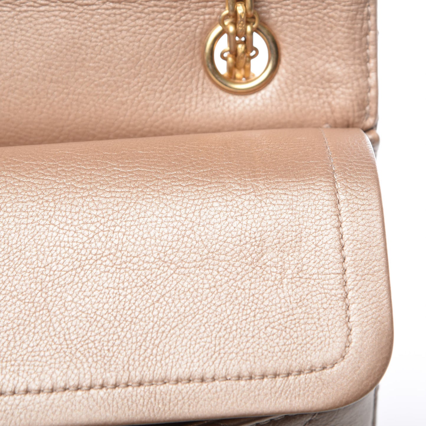 Metallic Calfskin Quilted 2.55 Reissue 226 Flap Gold
