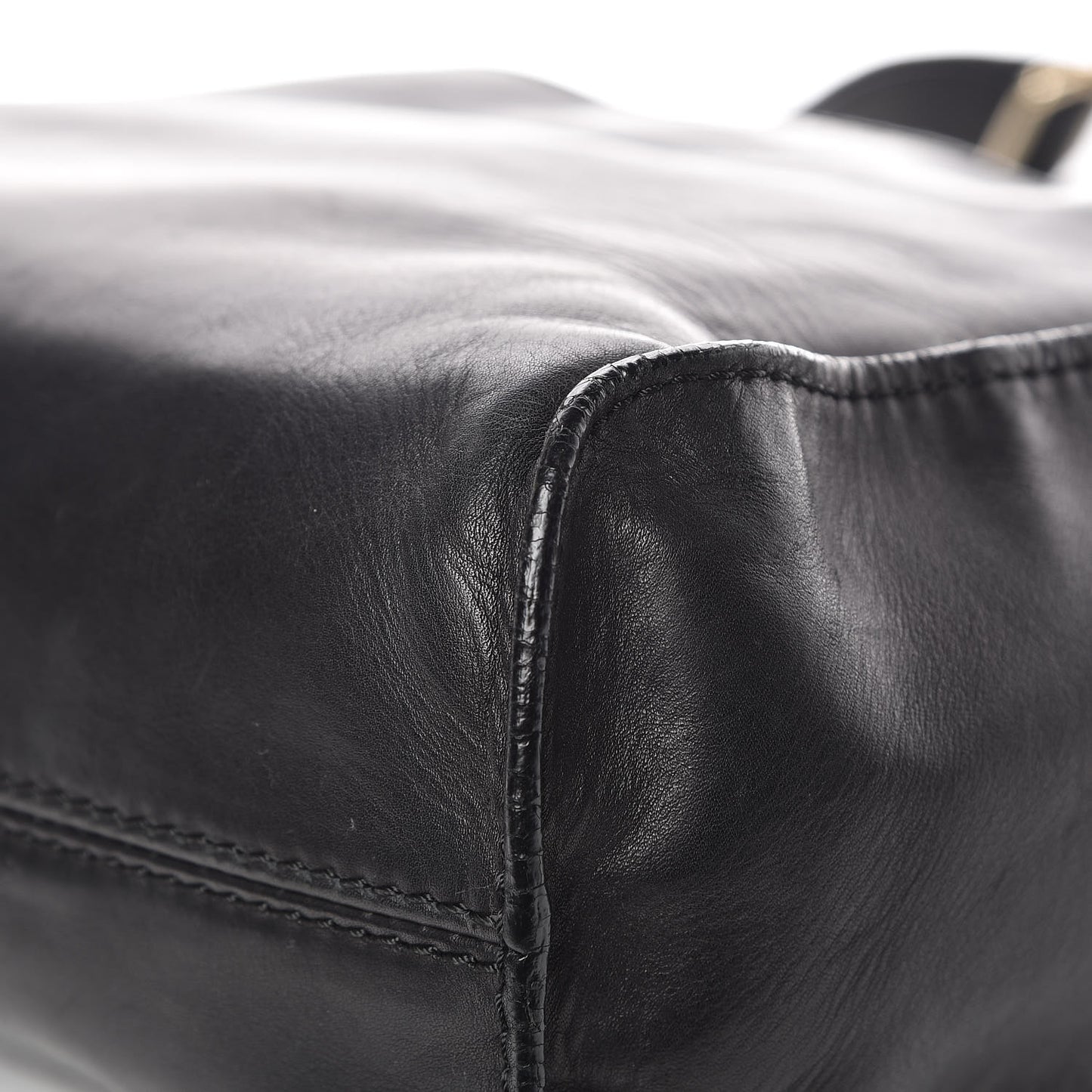 Calfskin Pauline Messenger Bag Black