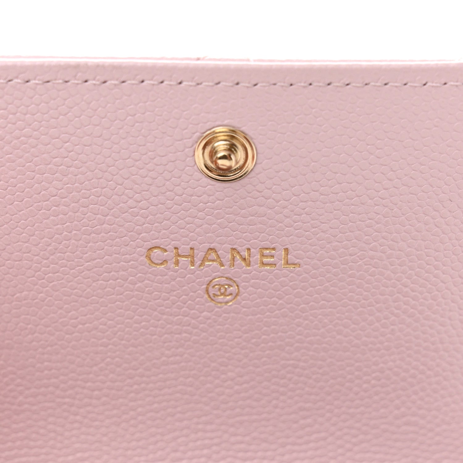Chanel Caviar Quilted Coco Candy Card Holder On Chain Light Pink 6 of 12