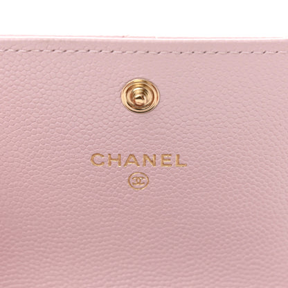 Chanel Caviar Quilted Coco Candy Card Holder On Chain Light Pink 6 of 12