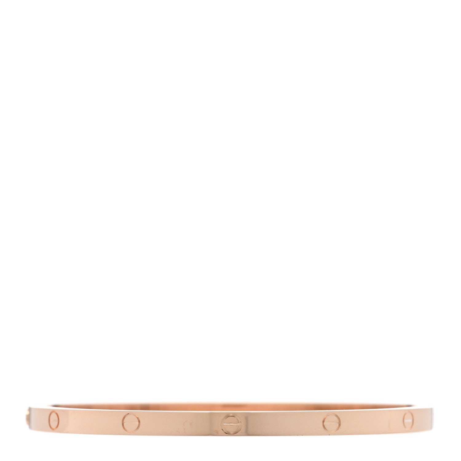 Cartier 18K Pink Gold Small LOVE Bracelet 17 1 of 6