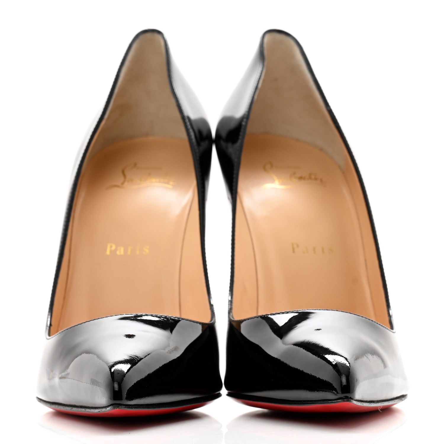 Christian Louboutin Patent Pigalle Follies 100 Pumps 39.5 Black 2 of 8