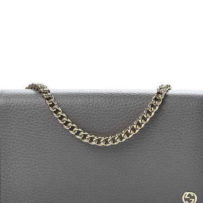 Gucci Dollar Calfskin Medium Betty Chain Wallet Loess 9 of 10