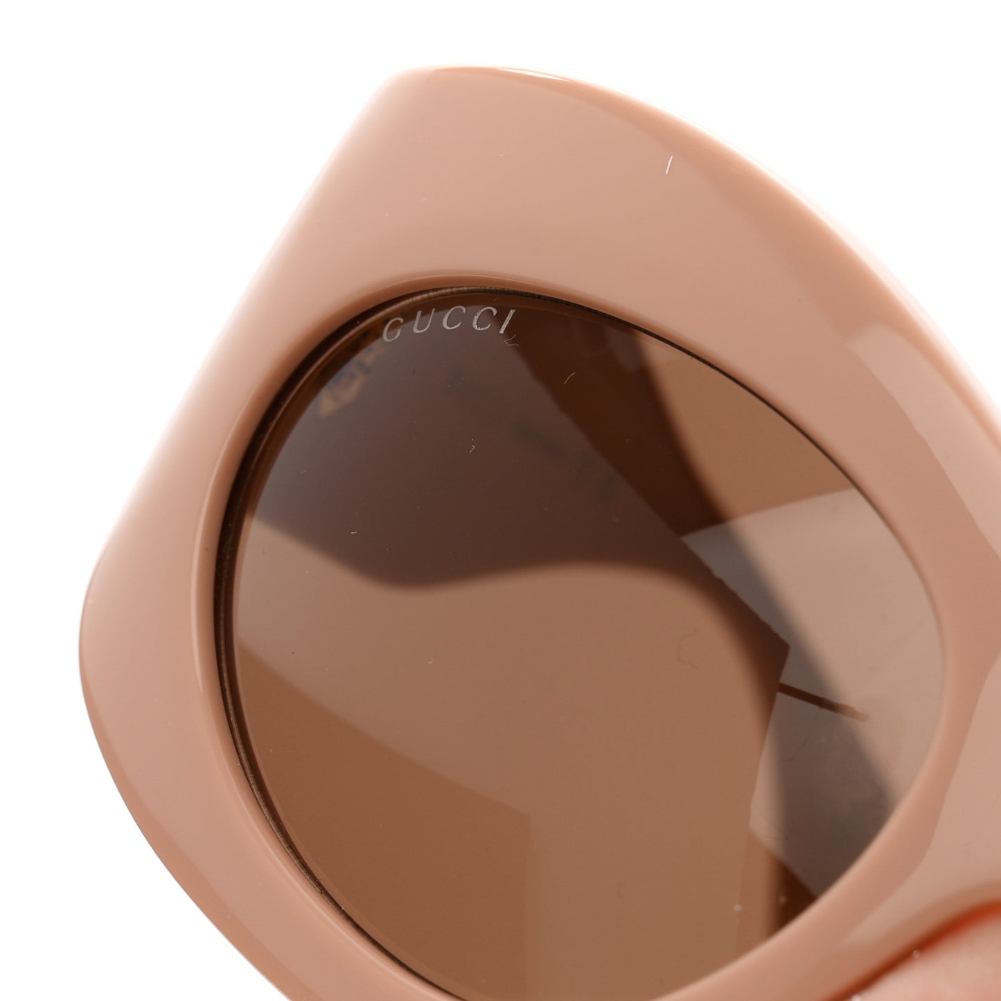 Acetate Frame Oval Sunglasses GG1463S Pink