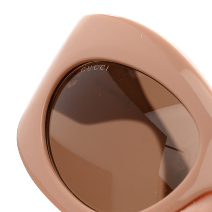 Gucci Acetate Frame Oval Sunglasses GG1463S Pink 7 of 7