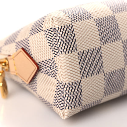 Louis Vuitton Damier Azur Cosmetic Pouch 7 of 9