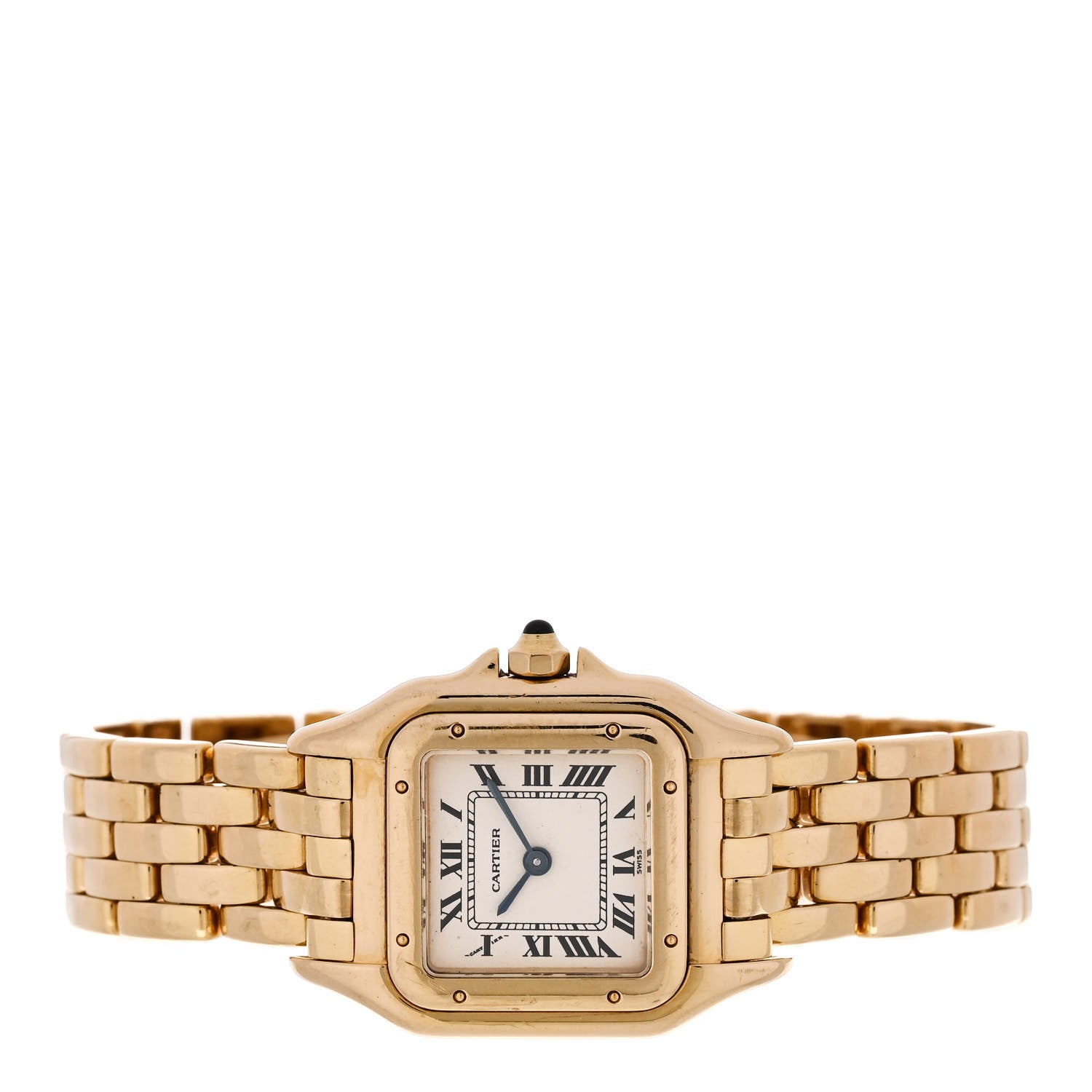 Cartier 18K Yellow Gold 22mm Panthere Quartz Watch 2 of 4