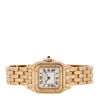Cartier 18K Yellow Gold 22mm Panthere Quartz Watch 2 of 4