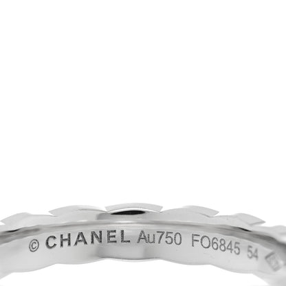 Chanel 18K White Gold Mini Coco Crush Ring 54 7 4 of 4