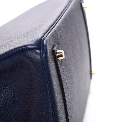 Hermes Epsom Birkin 35 Bleu Saphir 25 of 26