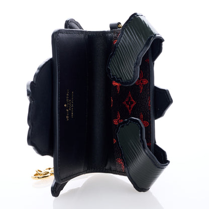 Louis Vuitton Calfskin Epi Catogram Dog Card Holder Gris 5 of 6