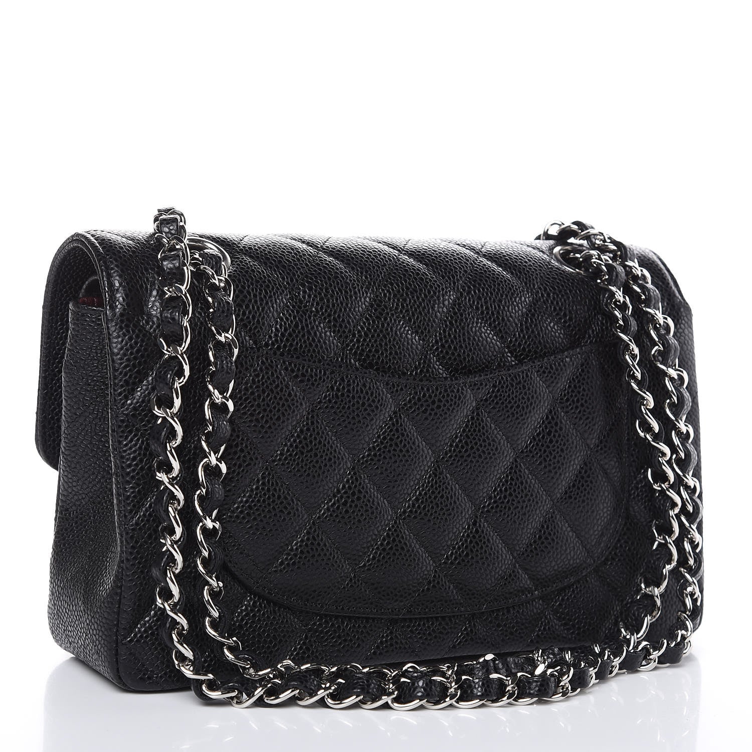 Chanel Caviar Quilted Small Double Flap Black 3 of 10