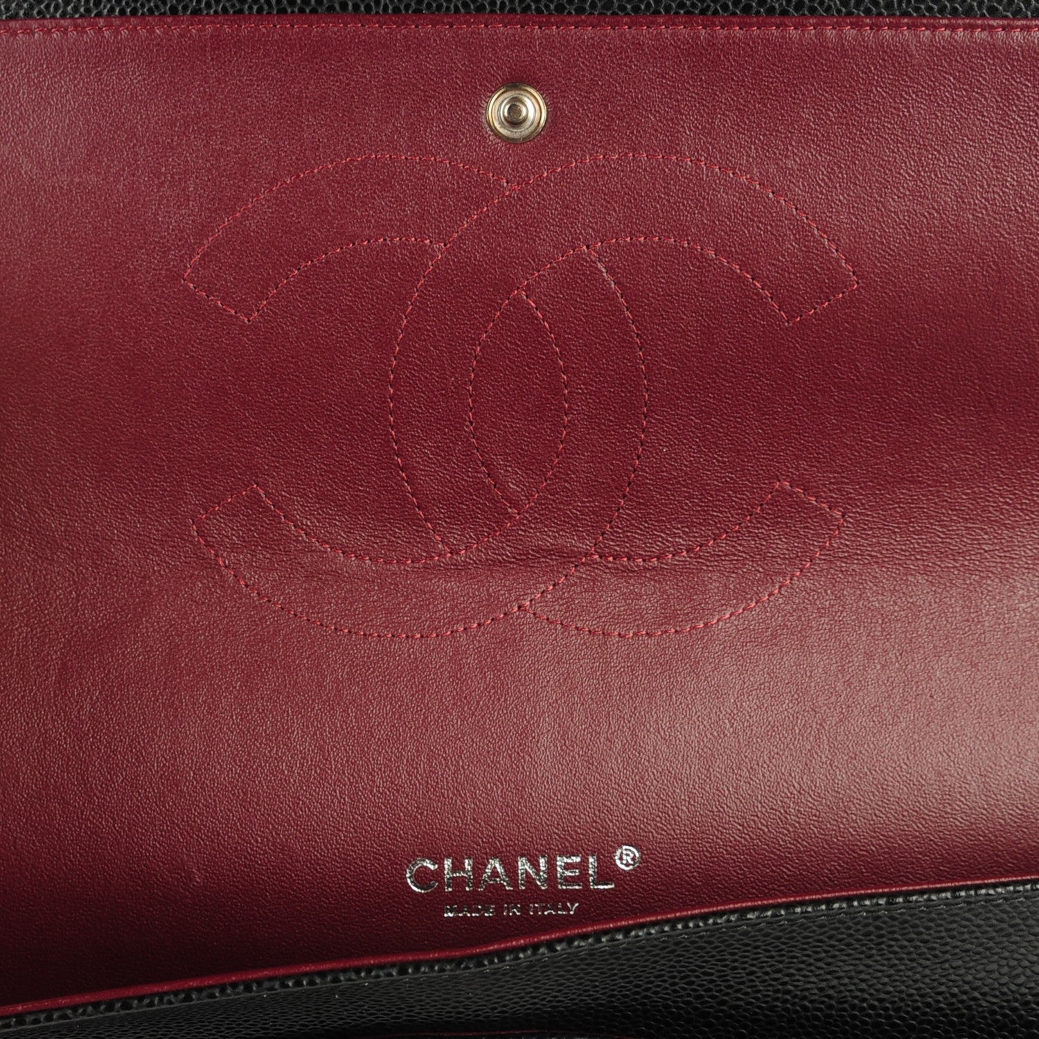 Chanel Caviar Quilted Maxi Double Flap Black 6 of 8