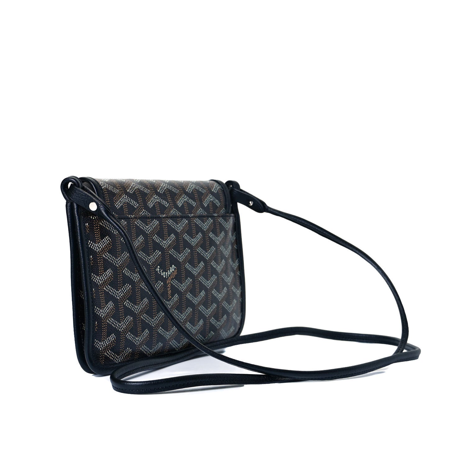 Goyardine Plumet Wallet Clutch Black