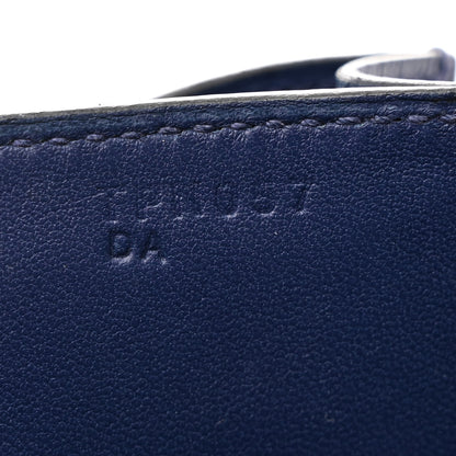 Hermes Epsom Enamel Constance 18 Bleu Saphir Orange Poppy 8 of 17