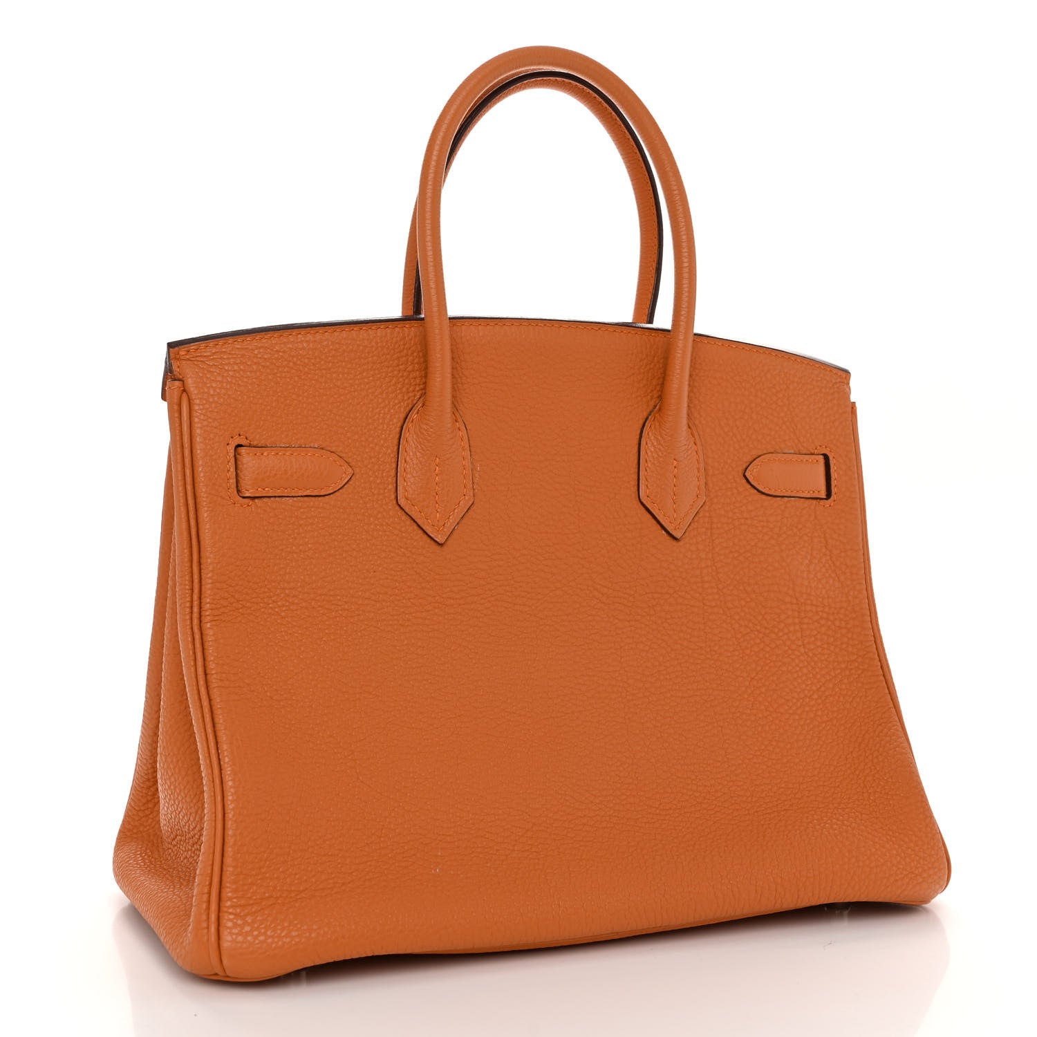 Hermes Togo BIRKIN 30 Orange 3 of 12