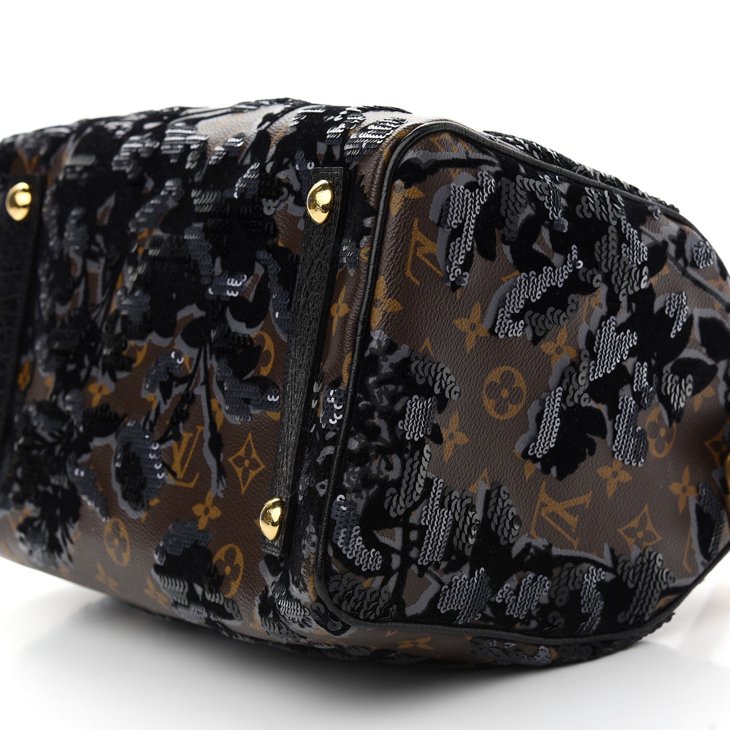 Louis Vuitton Monogram Fleur De Jais Sequins Speedy 30 10 of 11