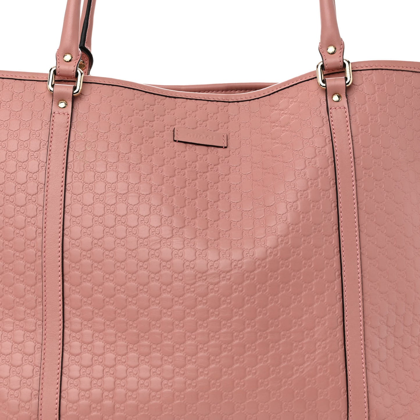 Microguccissima Large Joy Tote Soft Pink