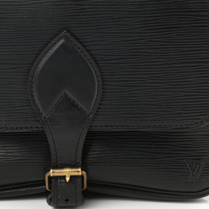 Louis Vuitton Epi Cartouchiere 22 Black 7 of 11