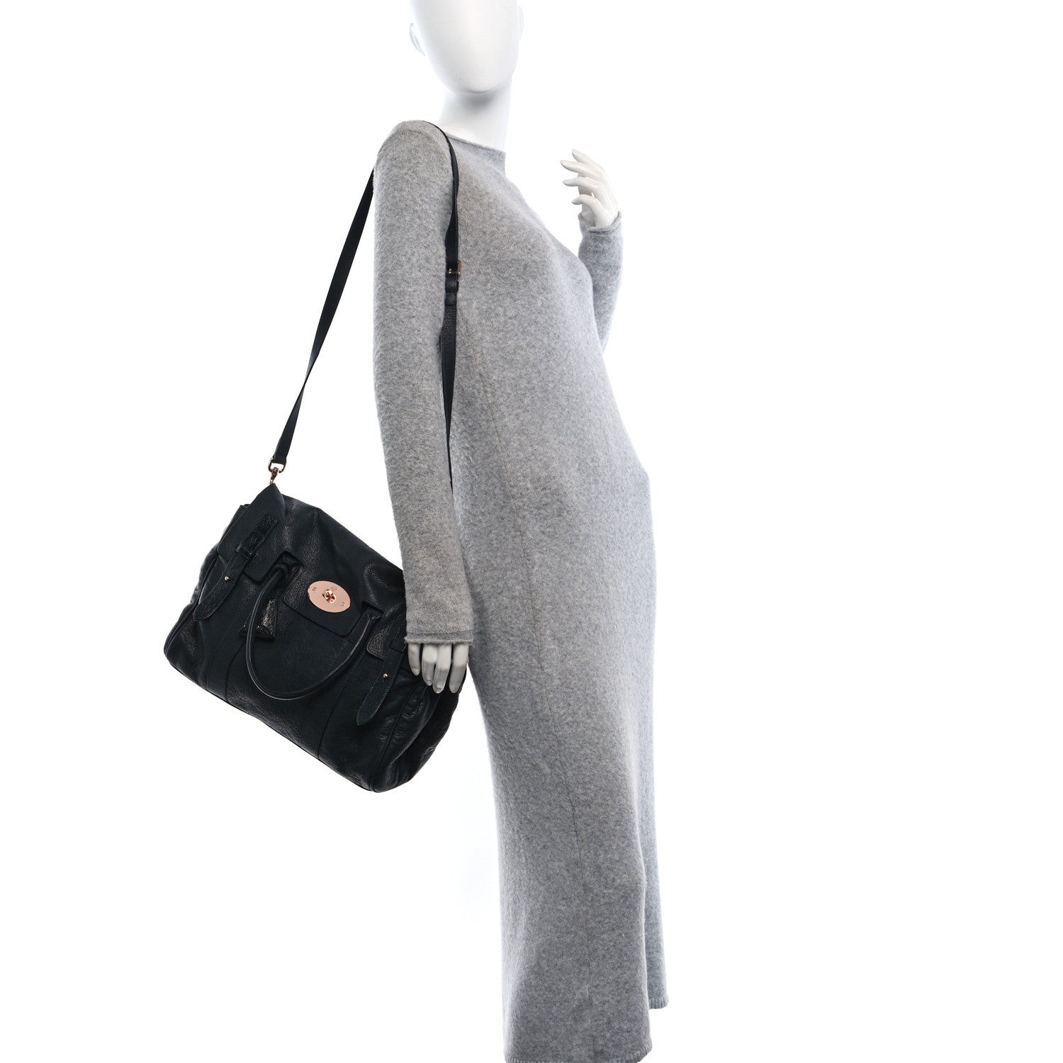 Mulberry Glossy Buffalo Bayswater Black 2 of 9