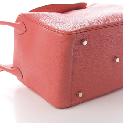Hermes Taurillon Clemence Lindy 30 Rose Jaipur 7 of 10