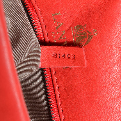 Lanvin Quilted Lambskin Happy Medium Coquelicot Orange 7 of 10