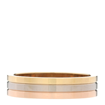 Cartier 18K Pink White Yellow Gold 4.8mm Vendome Louis Cartier Wedding Band Ring 56 7.75 1 of 6
