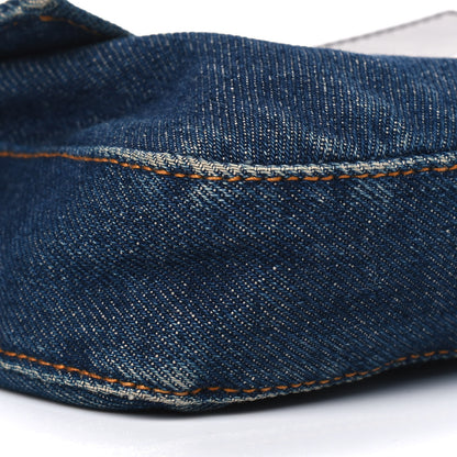 Fendi Denim Baguette Blue 8 of 11