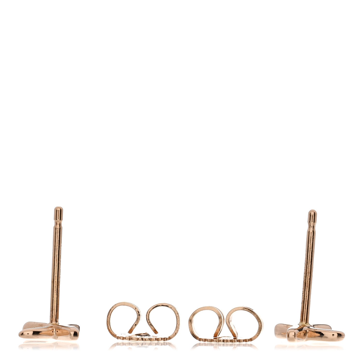 Tiffany 18K Rose Gold Mini Paloma's Graffiti X Earrings 3 of 4