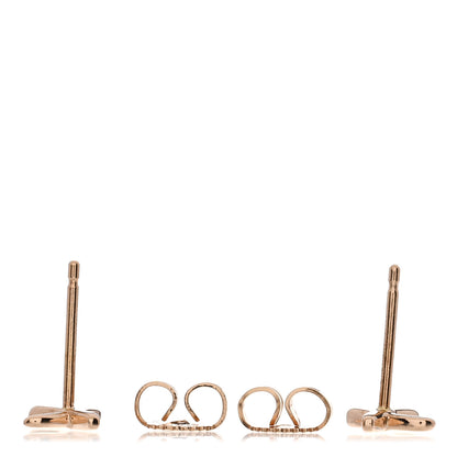 Tiffany 18K Rose Gold Mini Paloma's Graffiti X Earrings 3 of 4