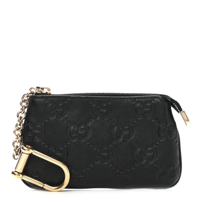 Gucci Guccissima Key Case Black 1 of 7
