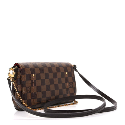 Louis Vuitton Damier Ebene Favorite PM 3 of 10