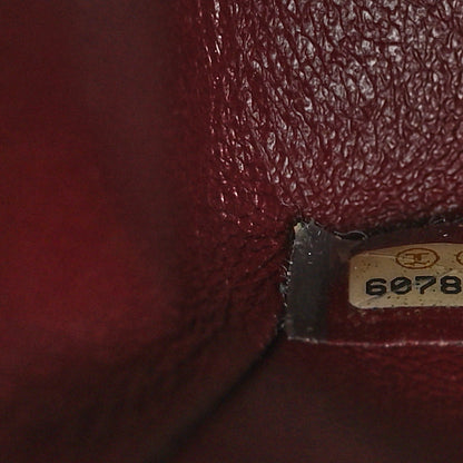 Chanel Lambskin Quilted Small Double Flap Navy 7 of 13