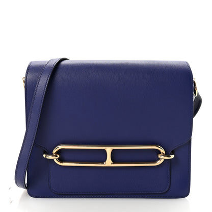 Hermes Evercolor Sac Roulis 23 Bleu Electrique 1 of 10