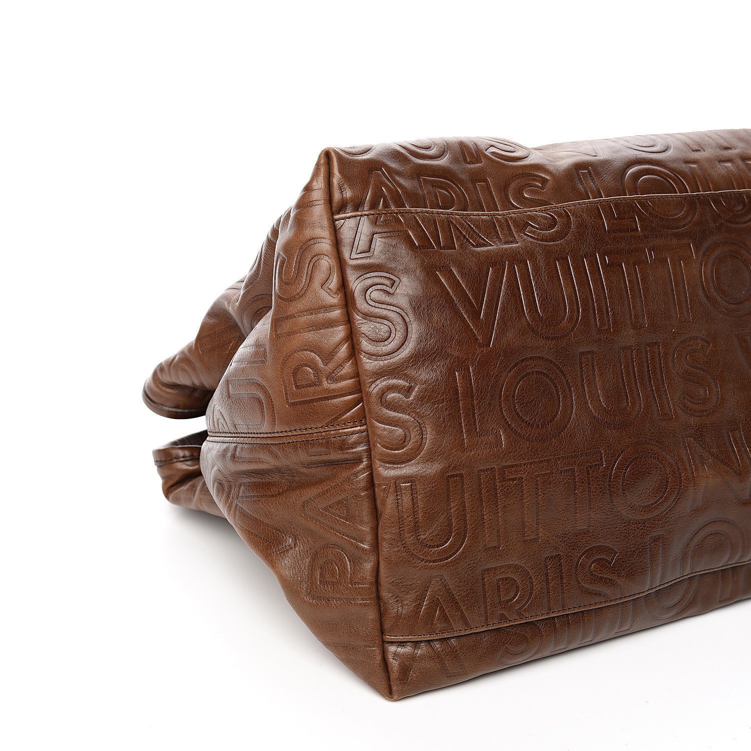 Louis Vuitton Monogram Paris Souple Whisper PM Chocolate 8 of 10