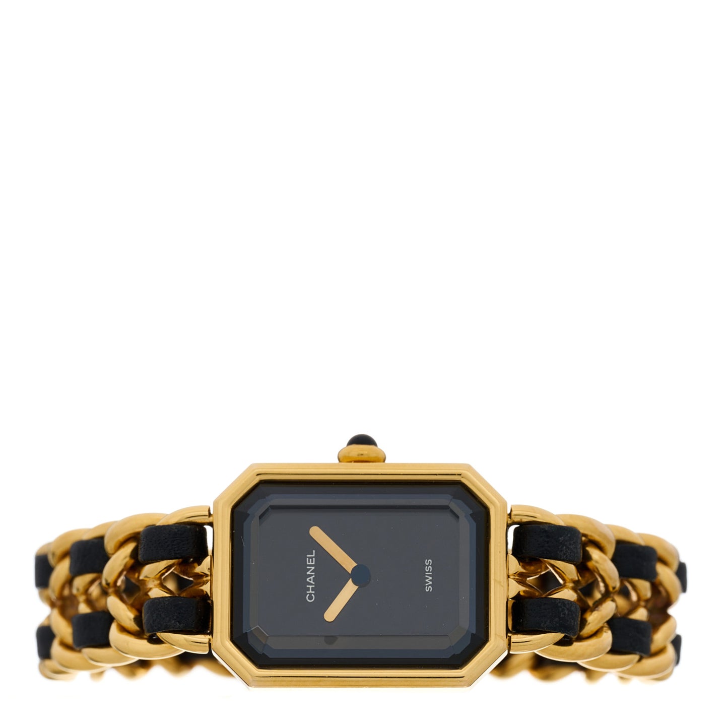 Stainless Steel Lambskin 20mm Chain Premiere Quartz Watch Gold M