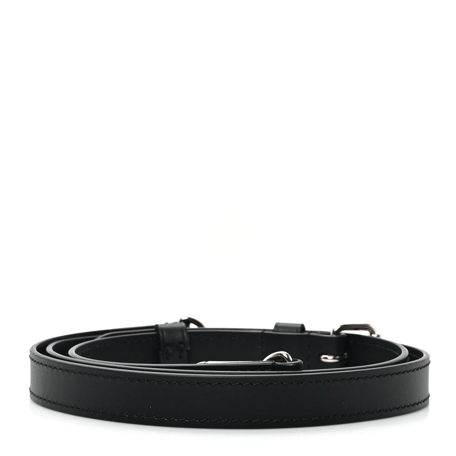 Louis Vuitton Calfskin Speedy Bandouliere Shoulder Strap Black 2 of 3