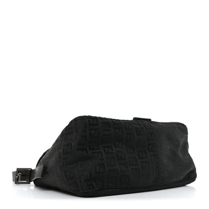 Fendi Zucchino Mama Baguette Black 4 of 10