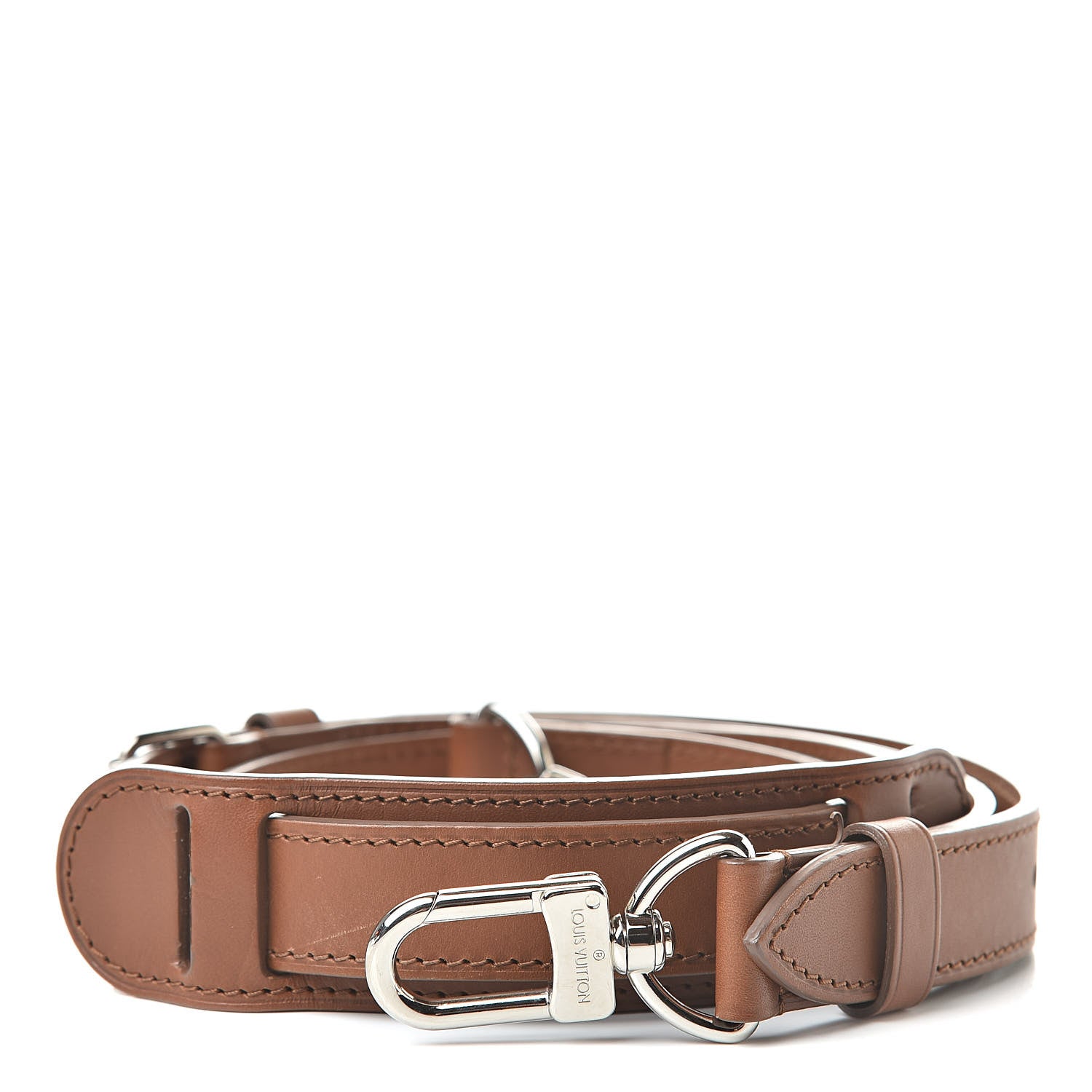 Louis Vuitton Calfskin Adjustable Keepall Bandouliere Shoulder Strap Havane 1 of 6