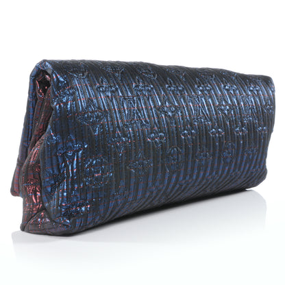 Louis Vuitton Jacquard Quilted Monogram Altair Clutch Marine 3 of 7