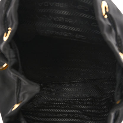Prada Re-Nylon Duet Drawstring Shoulder Bag Black 5 of 10