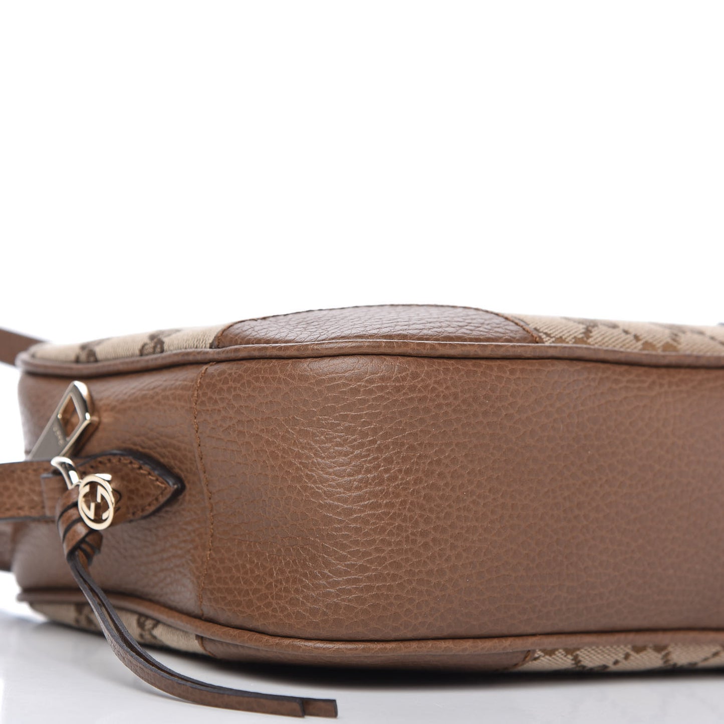 Monogram Mini Bree Messenger Bag Beige Tabacco