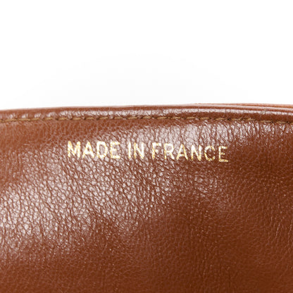 Chanel Lambskin Quilted Medium Double Flap Brown 8 of 20