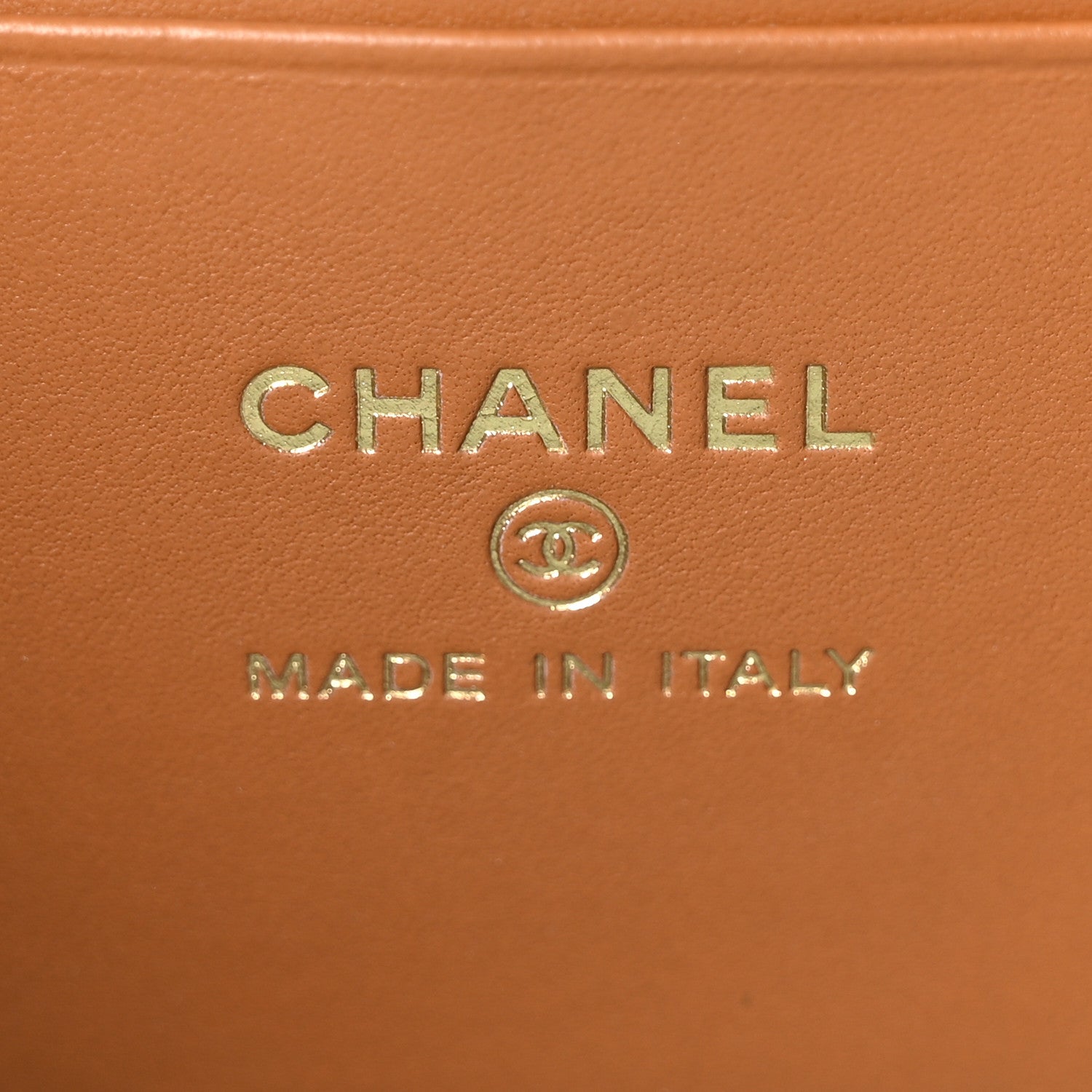 Chanel Washed Denim Calfskin Quilted Top Handle Slim Vanity Case With Chain Blue Brown 6 of 11